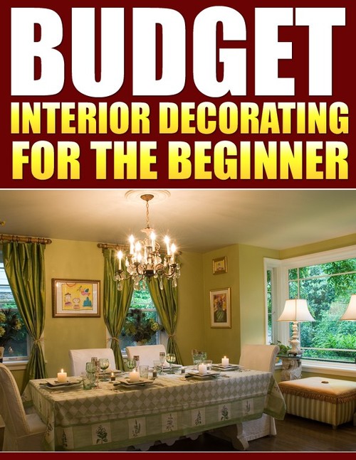 Product picture Budget Interior Decorating for the Beginner
